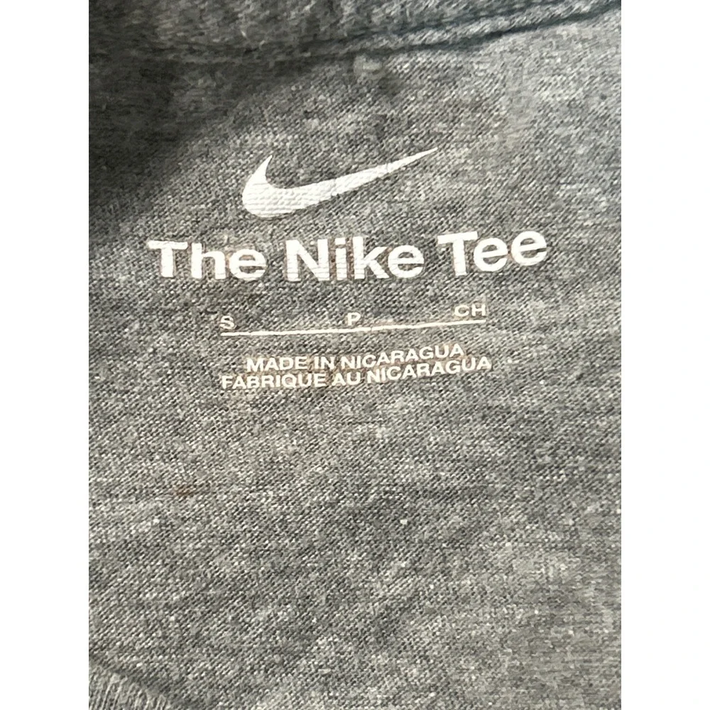 Nike Just Do‎ It Graphic T Shirt Gray Size S
